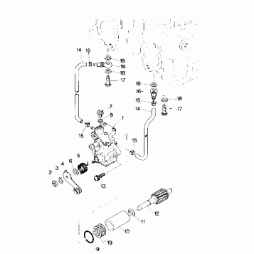 OIL PUMP  400 (4912701270051A)