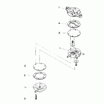 FUEL PUMP Trail and 400 (4912701270054A)