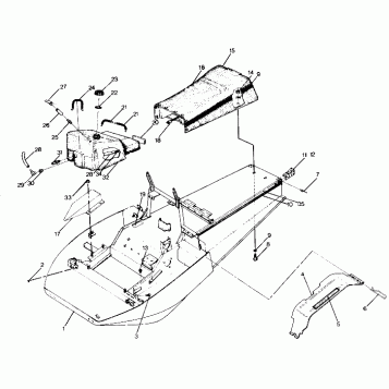 CHASSIS AND SEAT LT/LTR (4912711271002A)