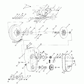BRAKE AND CHAINCASE LT (4912711271011A)