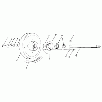 JACKSHAFT ASSEMBLY LTR (4912711271015A)