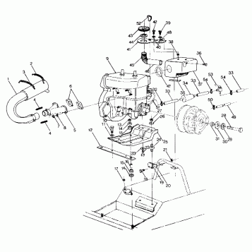 ENGINE MOUNTING LT/LTR (4912711271019A)