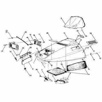 HOOD Star, Sprint and Sprint E/S (4912721272002A)