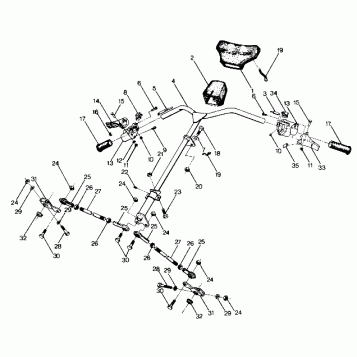 STEERING Star, Sprint and Sprint E/S (4912721272005A)