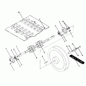 DRIVE TRAIN Star, Sprint and Sprint E/S (4912721272010A)