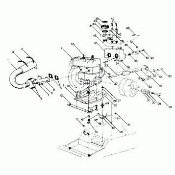 ENGINE MOUNTING Sprint and Sprint E/S (4912721272014A)
