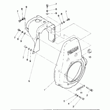 BLOWER HOUSING Star (4912721272024A)