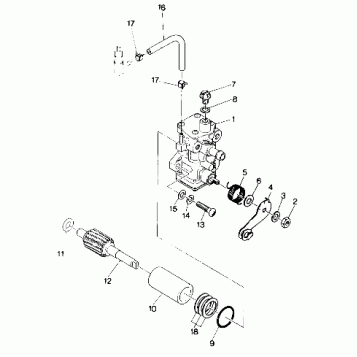 OIL PUMP Star (4912721272028A)