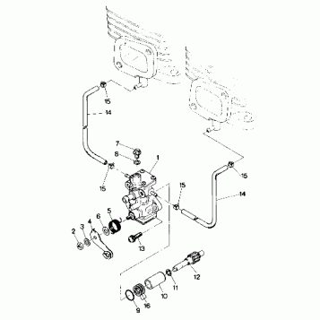 OIL PUMP Sprint and Sprint E/S (4912721272029A)
