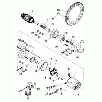 STARTER Sprint E/S (4912721272032A)