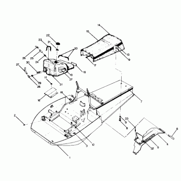 CHASSIS AND SEAT Star Trak (4912731273001A)