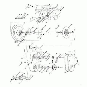 BRAKE AND CHAINCASE Star Trak (4912731273009A)