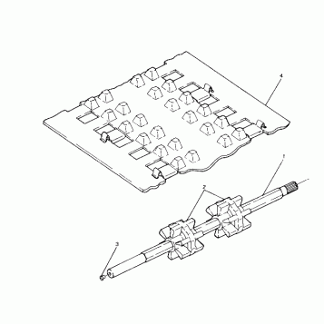 TRACK AND DRIVE SHAFT Star Trak (4912731273011A)