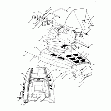 HOOD Classic, 400 and 650 (4914131413003A)