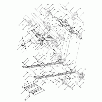 SUSPENSION 400 and 650 (4914131413015A)