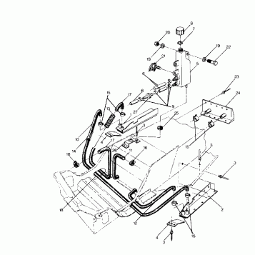 COOLING SYSTEM Classic and 400 (4914131413021A)