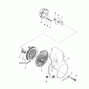RECOIL STARTER  400 (4914131413033A)