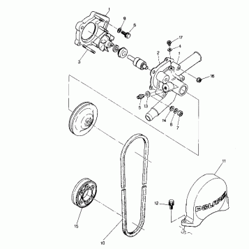 WATER PUMP 650 (4914131413036A)