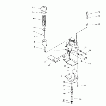 CARBURETOR 400 (4914131413041A)