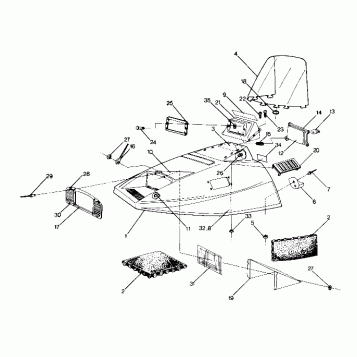 HOOD STARTRAK (4914141414004A)