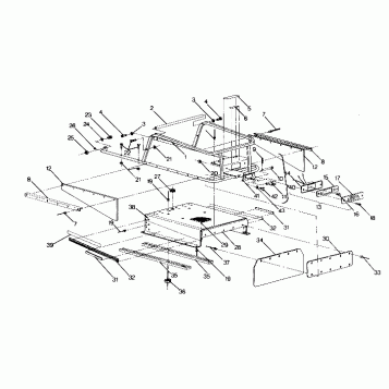RACK AND TUNNEL EXTENSION LTR (4914141414006A)