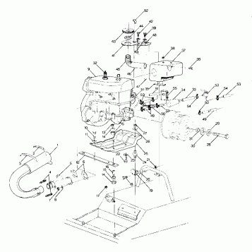 ENGINE MOUNTING LTR (4914141414027A)