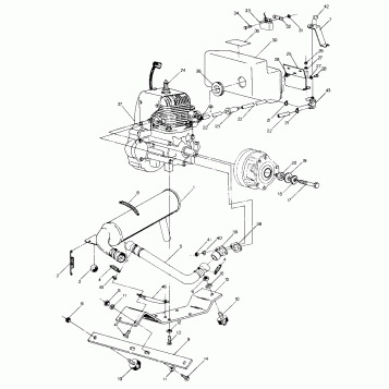 ENGINE MOUNTING STARTRAK (4914141414029A)