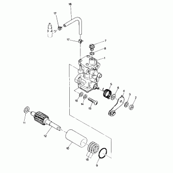 OIL PUMP STARTRAK (4914141414041A)