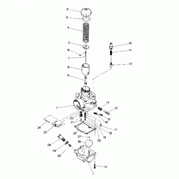 CARBURETOR  LTR (4914141414047A)