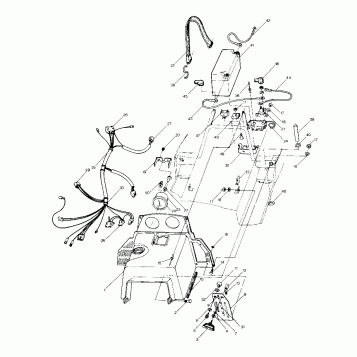 CONSOLE AND ELECTRICAL Star and Sprint E/S (4914151415005A)