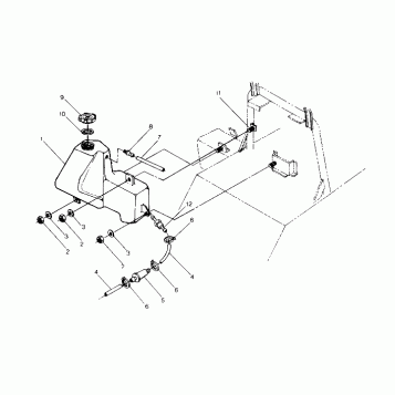 OIL TANK Star and Sprint E/S (4914151415019A)
