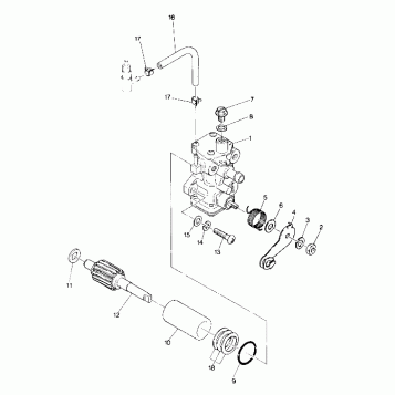 OIL PUMP Star (4914151415033A)
