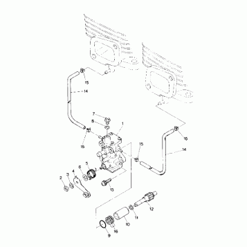 OIL PUMP Sprint E/S (4914151415034A)