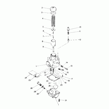 CARBURETOR Sprint E/S (4914151415036A)