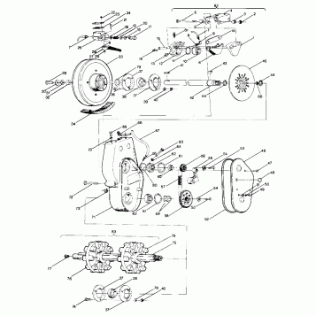 BRAKE AND CHAINCASE Sport and Trail (4914161416013A)