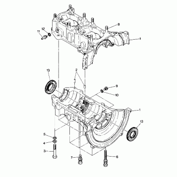 CRANKCASE Trail (4914161416026A)