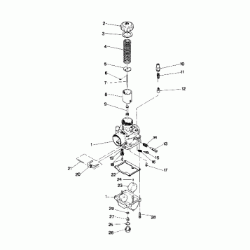 CARBURETOR Trail (4914161416040A)