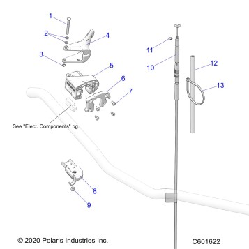 ENGINE, THROTTLE CONTROL ASM. - S23TKV8RS (C601622)