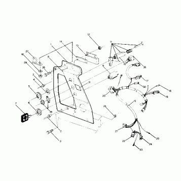 CONSOLE  400, 500, 500 Classic and 650 (4915411541008A)