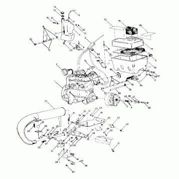 ENGINE MOUNTING 400 (4915411541019A)