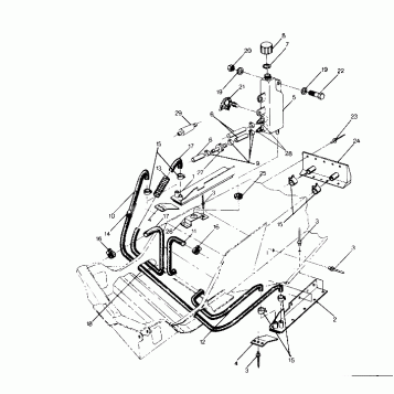 COOLING SYSTEM 400 Updated 10/88 (4915411541025A)