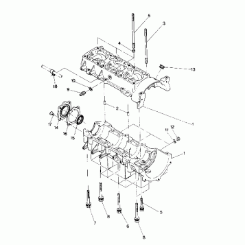 CRANKCASE 650 (4915411541033A)
