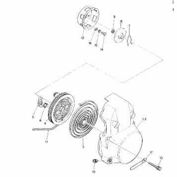 RECOIL STARTER 500 and 500 Classic (4915411541044A)