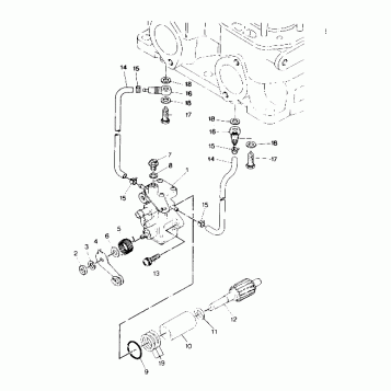 OIL PUMP 500 and 500 Classic (4915411541050A)