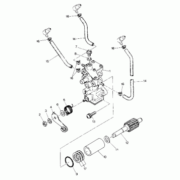 OIL PUMP 650 (4915411541051A)