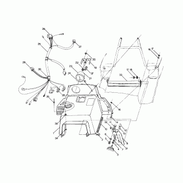 CONSOLE AND ELECTRICAL - 0891027 (4915421542A011)