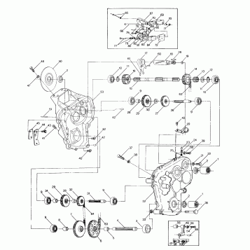 BRAKE AND CHAINCASE - 0891549 (4915421542B007)