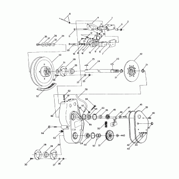 BRAKE AND CHAINCASE - 0891027 (4915421542B009)