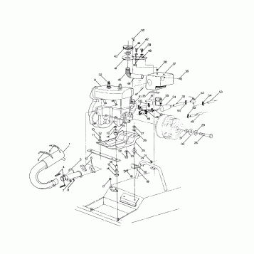 ENGINE MOUNTING - 0891549 (4915421542C001)