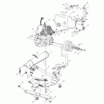 ENGINE MOUNTING - 0891027 (4915421542C003)